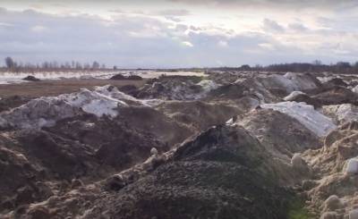 Орловские власти объяснили вывоз грязного снега в аэропорт
