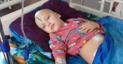 У 6-летней Анечки обнаружили опухоль в мозге и теперь ей требуется лечение