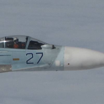 Российский Су-27 был поднят на "перехват" двух бомбардировщиков США над Балтикой