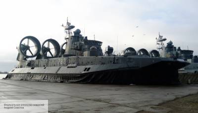 Передвигающиеся по пляжу корабли ВМФ РФ впечатлили аналитиков американского NI