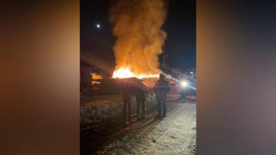 Крупный пожар в Пермском крае, есть погибшие