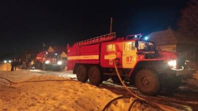 Двое детей и взрослый погибли в пожаре в Пермском крае