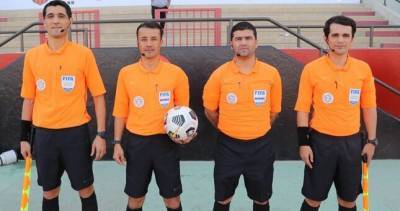 Арбитры из Таджикистана назначены на матч предварительного раунда Кубка АФК-2021