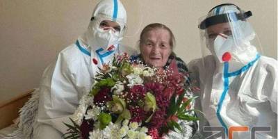 В Черновцах от коронавируса вылечили 100-летнюю пациентку