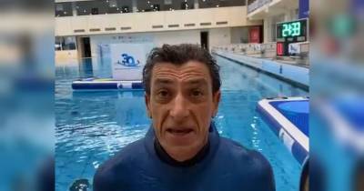 54-летний хорват побил собственный мировой рекорд, задержав под водой дыхание на 24 минуты и 33 секунды