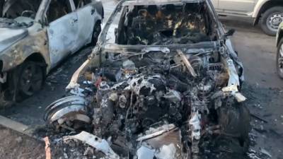 Машину спортивного журналиста Дмитрия Егорова сожгли в Подмосковье