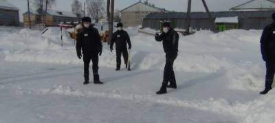 В Карелии арестанты провели турнир по игре "городки" в колонии
