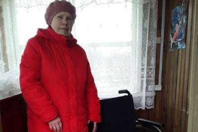 Псковские общественники помогли гдовичке получить инвалидную коляску