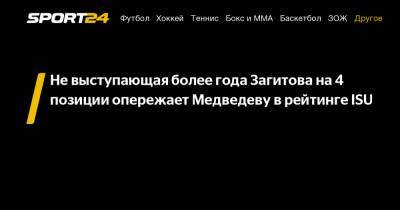 Не выступающая более года Загитова на 4 позиции опережает Медведеву в рейтинге ISU