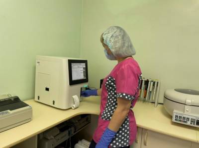 В Астраханскую детскую поликлинику №3 пришло новое лабораторное оборудование
