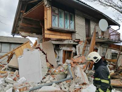 Мощный взрыв на Львовщине: куски дома разлетелись в разные стороны – фото