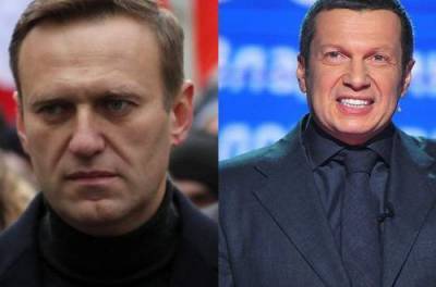 Пропагандист Соловьев сравнил Навального с Гитлером: за него "взялась" полиция ВИДЕО