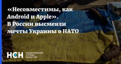 Руслан Хомчак - «Несовместимы, как Android и Apple». В России высмеяли мечты Украины о НАТО - nsn.fm - Украина - Киев