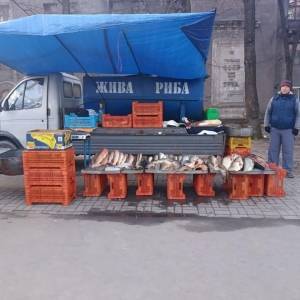 В Запорожье оштрафовали торговцев рыбой и мясом. Фото