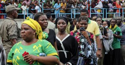 Во время прощания с президентом Танзании в давке погибли почти полсотни человек