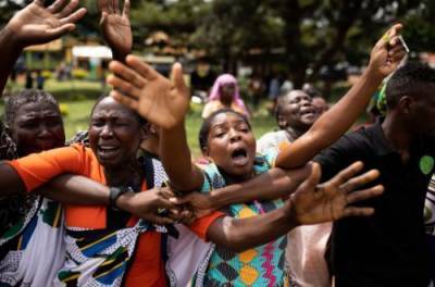 Джон Магуфули - Во время прощания с президентом Танзании в давке умерли не менее 45 человек - from-ua.com - Танзания