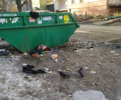 Жители 15-го микрорайона утопают в мусоре
