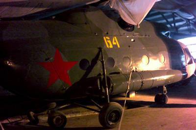 В Тульской области завершена реставрация вертолета МИ-8 в колонии №7