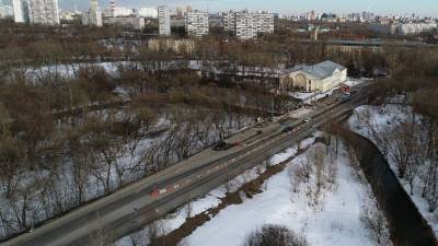 Капитальный ремонт начался на мосту "Тушинский ДК"