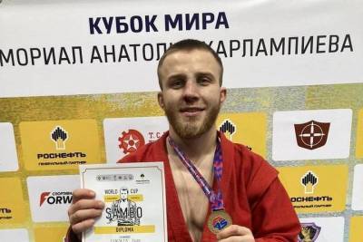 Самбист из Кстова взял золото на Кубке мира