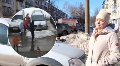 Многодетная мама подвергается нападкам от захватчика парковки: “Блокирует машину, закидывает снегом, угрожает”