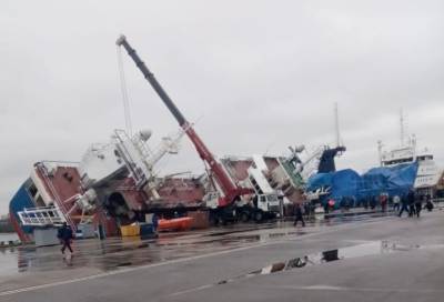 Опрокинутый корабль на заводе «Пелла» в Ленобласти стал причиной уголовного дела