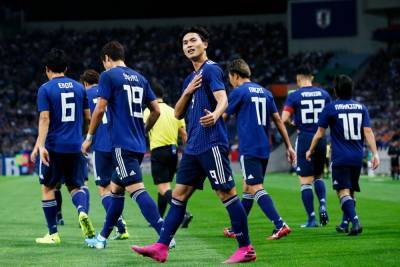Сборная Японии по футболу забила 14 голов в матче отбора на ЧМ-2022: видео