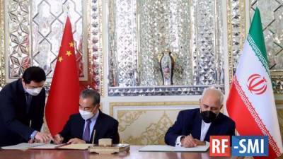 Китай и Иран подписали соглашение о сотрудничестве сроком на 25 лет