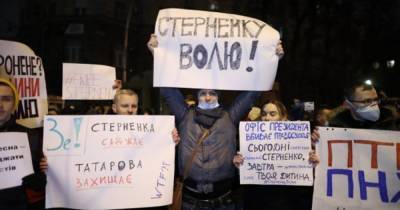 Десятки силовиков пострадали на акциях в поддержку Стерненко, — глава Нацполиции