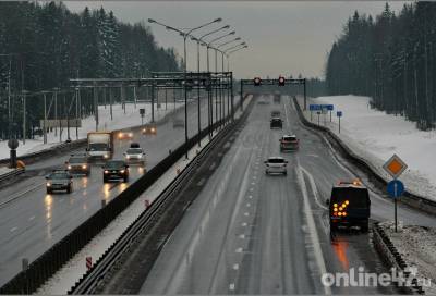 На семи федеральных трассах в Ленинградской области ограничат скорость 31 марта
