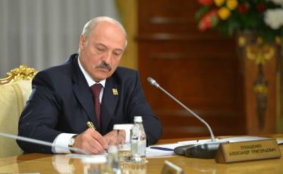 Александр Лукашенко - Белоруссия ввела санкции против ЕС - news-front.info - Белоруссия