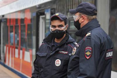 Полиция задержала мужчину, ходившего по путям на станции метро «Баррикадная»