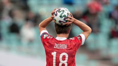 Жирков вышел на четвёртое место по числу матчей за сборную России по футболу