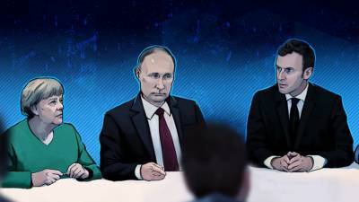 Путин обсудил с Меркель и Макроном поставки «Спутника V» в Евросоюз