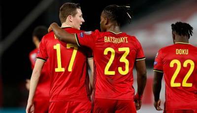 Бельгия уничтожила Беларусь в отборочном матче на чемпионат мира