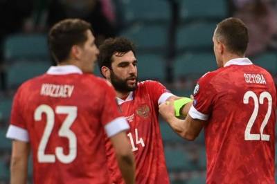 Сборная России по футболу проиграла команде Словакии в отборочном матче ЧМ