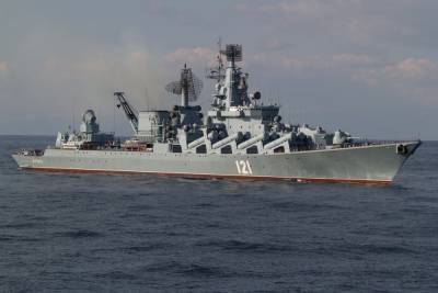Флагман Черноморского флота провел учения в Черном море