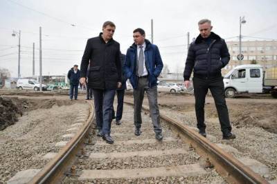 Первышов: строительство трамвайной линии по улице Московской – в активной стадии