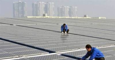 Китай строит крупнейшую солнечную электростанцию
