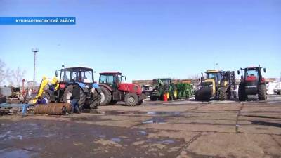 В Башкирии завершается подготовка техники к весенним полевым работам