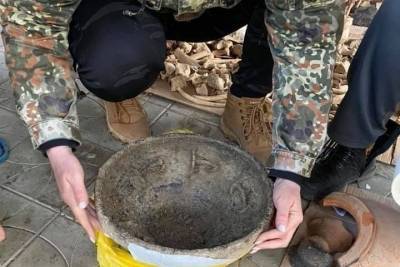 В Темрюкском районе Кубани археологи нашли ритуальную чашу