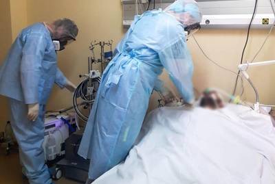 Больницы Киева заполнены почти на 80%
