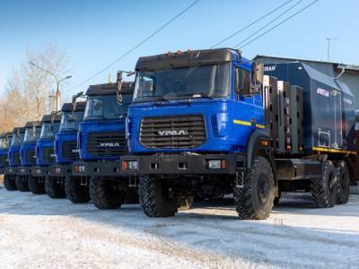 Автозавод «Урал» выпустит 150 автомобилей на газе