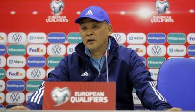 Мы не собираемся делать Украине подарков, – тренер Казахстана о матче отбора в Киеве