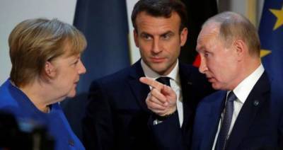 У Зеленского отреагировали на переговоры Путина, Меркель и Макрона