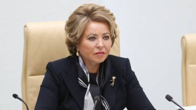 Валентина Матвиенко резко высказалась о песне Манижи для Евровидения-2021