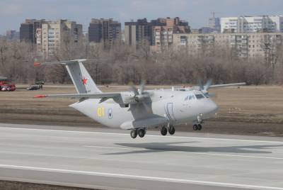 Второй полёт лёгкого транспортного самолёта Ил-112В