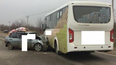 Женщина погибла в ДТП с автобусом в Предгорном районе Ставропольского края