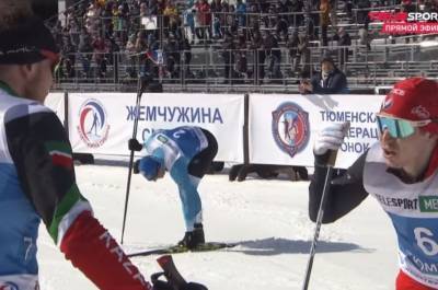 В полуфинале чемпионата России по лыжным гонкам в Тюмени подрались спортсмены