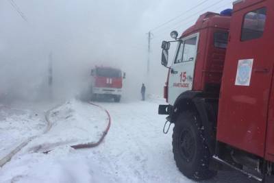 Из-за пожара в детской больнице Альметьевска эвакуировали более ста человек